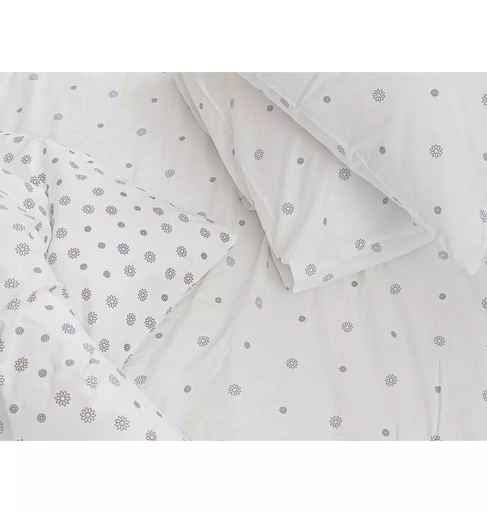 Organic Chamomile Bloom Fitted Sheet