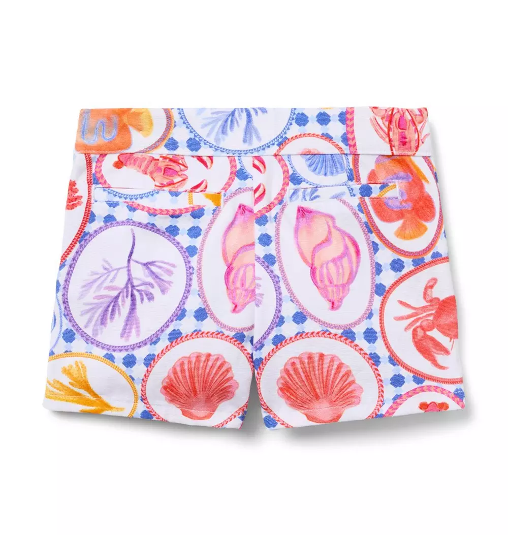 Ocean Icon Canvas Short