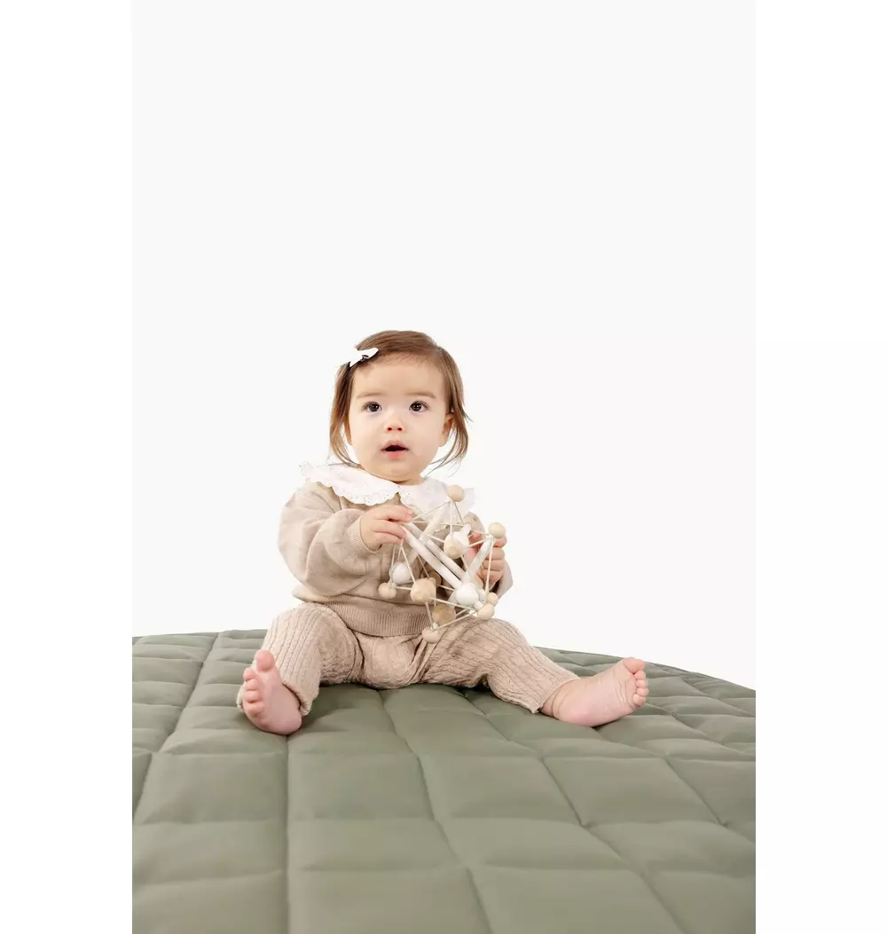 Thyme Circle Quilted Mat