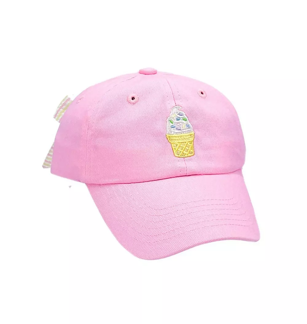 Ice Cream Bow Baseball Hat